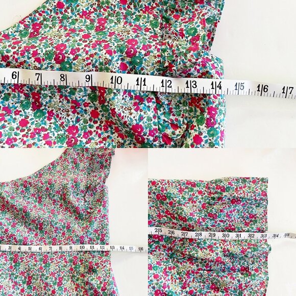 J. Crew Asymmetrical Ruffle Mini Dress One Shoulder Smocked Women’s Size 0P - Picture 11 of 12